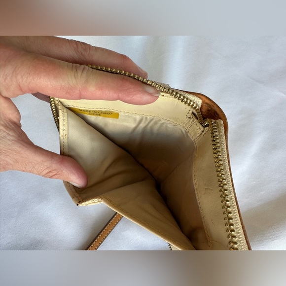 Coach Peyton Tattersall Multicolor Plaid Wallet AS-IS - Picture 8 of 11